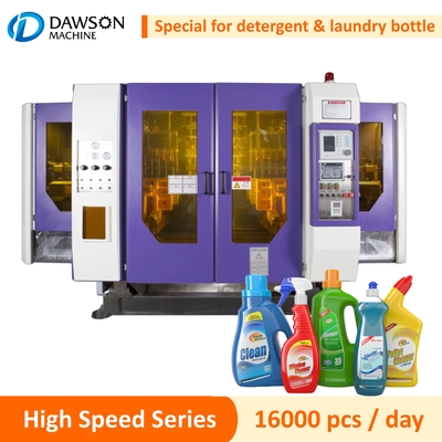 Hdpe Detergent Uitdrijvingsslag het Vormen Schonere Fles 1000 PC/H van het Machinetoilet 85 Mm