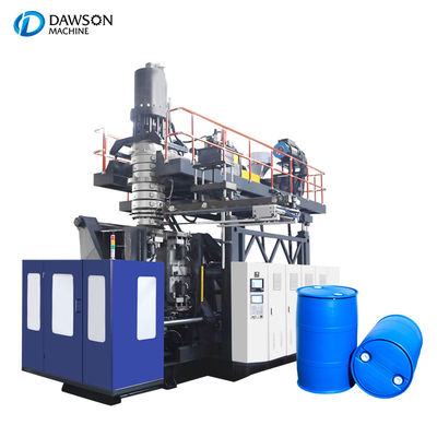 kopen 200L Plastic Drum Extrusion Blow Moulding Machine Dubbele Ring Barrel Blow Moulding Machine online manufacture