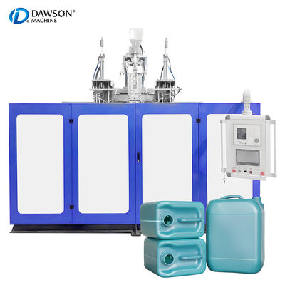 kopen Dubbelstation Dubbel Die Head Plastic HDPE 5L 10L EURO ADBLUE Canister Blow Molding Machine online manufacture