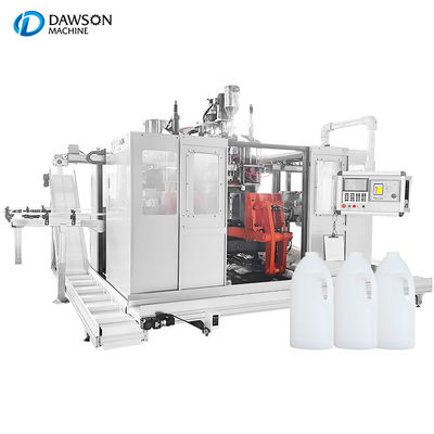 kopen High Speed HDPE Wasmiddel Dubbelstation Fles Extrusie Blaasmachine online manufacture