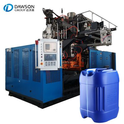 kopen 20L 25L Plastic Lubricant Oil Flask Drum Blow Molding Machine met Chinese en Engelse bedieningspaneel 4.4 3.4 3.6 online manufacture