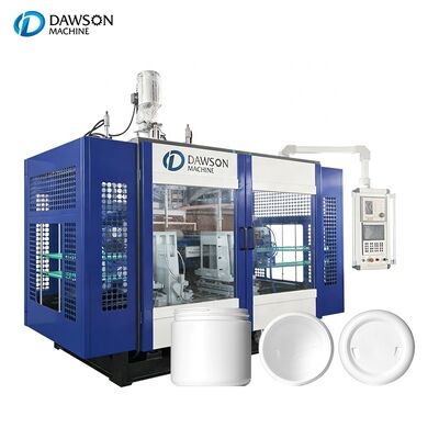 kopen Automatische blaasgietmachine met 8kw die-head verwarmingsvermogen voor 1L-5L chemisch bestand HDPE breedmondpotten online manufacture