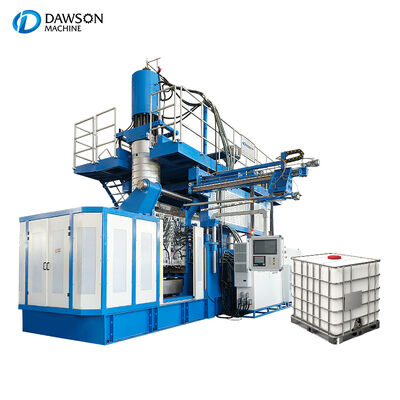 kopen Refurbished 1000L IBC Blow Molding Machine with Accumulator Head Design and Servo Motor System for Plastic Drum Production online manufacture