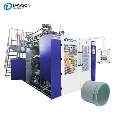 kopen Automatische extrusie-blaasvormmachine met één station en 5 koppen voor HDPE-bussen met brede opening online manufacture