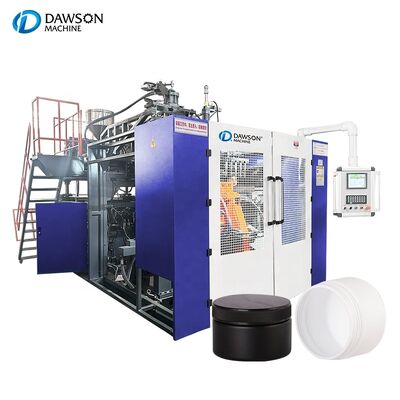 kopen High Productivity HDPE Wide Mouth Straight-Sided Canister Making Machine met 5 matraskoppen online manufacture