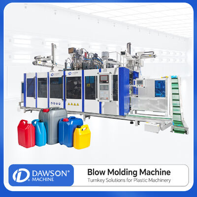 kopen DSB90II veelzijdige dubbele station blaasgietmachine voor 5L HDPE chemische containers online manufacture