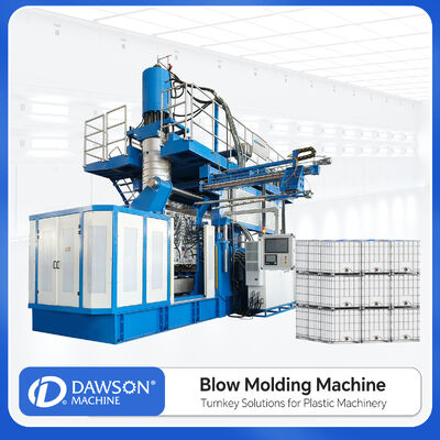 kopen Gebruikte 1000L IBC Extrusie Blaasmachine met Hoge Productiviteit en Accumulatorkop Ontwerp online manufacture