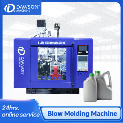 kopen 20L 25L 30L Plastic Jerry Can Extrusion Blow Molding Machine voor motor olie trommel online manufacture