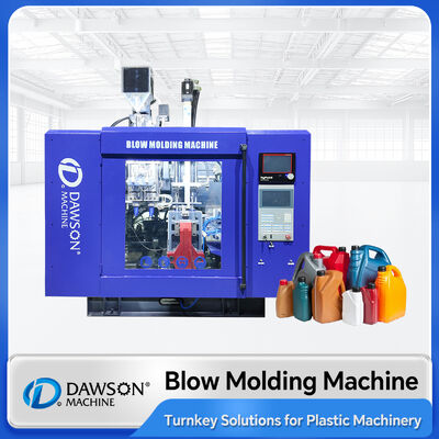 kopen CE-goedgekeurde flessenblaasvormmachines Extrusieblaasvormmachine voor HDPE smeerolievaten 10L-30L online manufacture