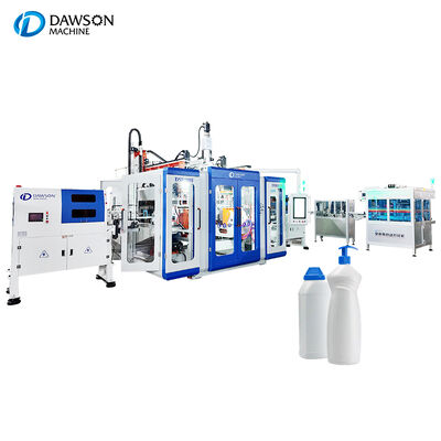 kopen Automatische dubbele-station extrusie blaasgietmachine met 220KN klemkracht voor 5L flessen online manufacture