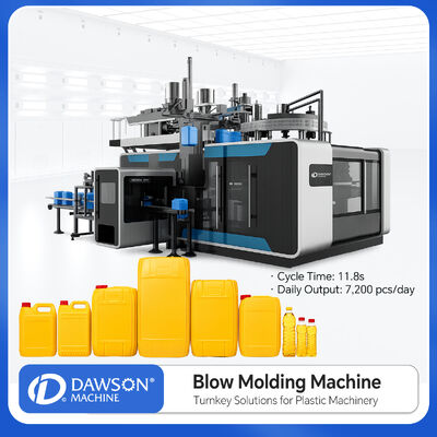 kopen Automatische HDPE roterende blaasvormmachine met 25L Max. Productvolumetemperatuurregeling online manufacture