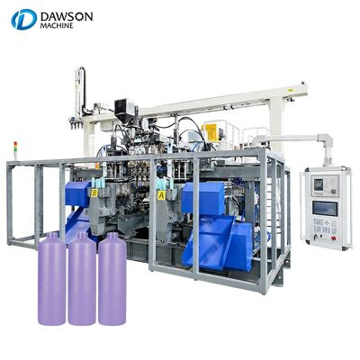 kopen 1L capaciteit Dubbel station flessen blaasgevorming machine met Siemens PLC voor cosmetische en wasmiddelenflessen online manufacture