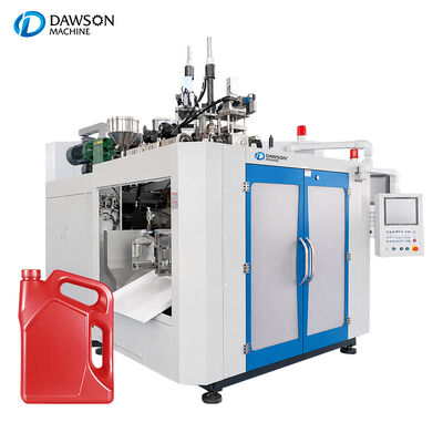 kopen 3 laag extrusie blaasvormmachine voor het maken van 4 liter HDPE plastic flessen met dubbel station online manufacture