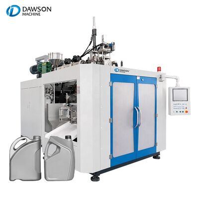 kopen Automatische Dubbelstation Extrusie Blaasmachine voor 4L HDPE Plastic Containers online manufacture