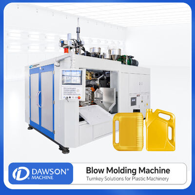kopen 3 laag extrusie blaasvormmachine voor het maken van 4 liter HDPE plastic flessen met dubbel station online manufacture