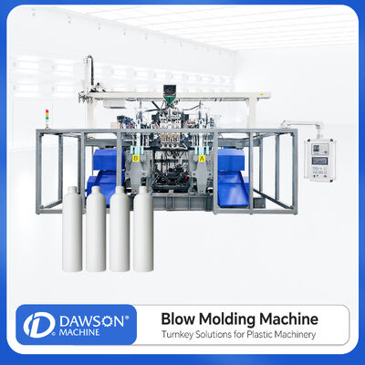 kopen Automatische Dubbelstation Extrusie Blaasmachine voor 0-1L HDPE Plastic Fles Productie online manufacture