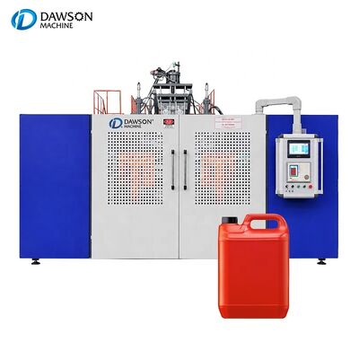 kopen Automatische 5L HDPE Dubbel Station Dubbelkop Extrusie Blaasmachine voor Plastic Flessen online manufacture