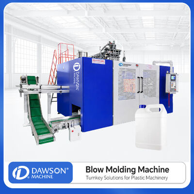 kopen Automatische 5L HDPE Dubbel Station Dubbelkop Extrusie Blaasmachine voor Plastic Flessen online manufacture