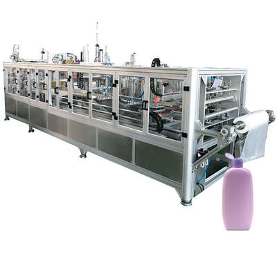kwaliteit  HDPE Plastic Barrel Bagging Packing Machine Shampoo Bottle Full Automatic 380V Fabriek