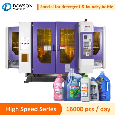 Hdpe Detergent Uitdrijvingsslag het Vormen Schonere Fles 1000 PC/H van het Machinetoilet 85 Mm