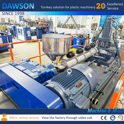 Dubbelstation blaasgevormd machine water tank maken machine