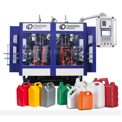 0-5L Gallon HDPE Plastic Flask Making Liquid Soap Detergent Olie Flask Productie Extrusie Blow Molding Machine