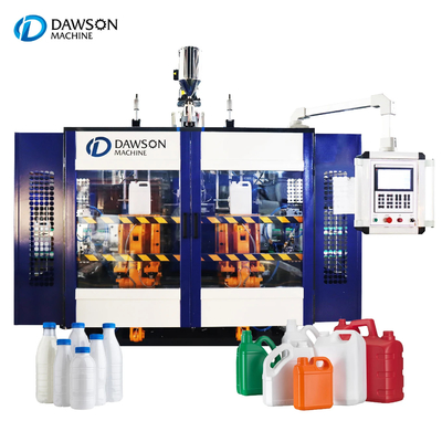 Automatische extrusie blaasvormmachine 0-5 liter HDPE plastic Jerrycan extrusie blaasvormmachine voor de productie