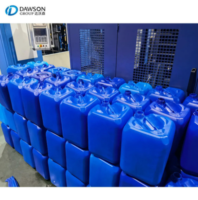 10L 20L 25L 30L Jerrycan Stack Flask Lubricant Oil Double Station Extrusion Blow Molding Machine