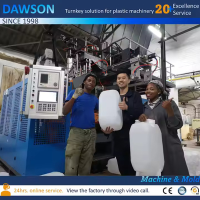 High Speed Plastic Extrusion Blow Moulding Machine Hdpe 2L 3L 4L Wasmiddel Vloeistof maken