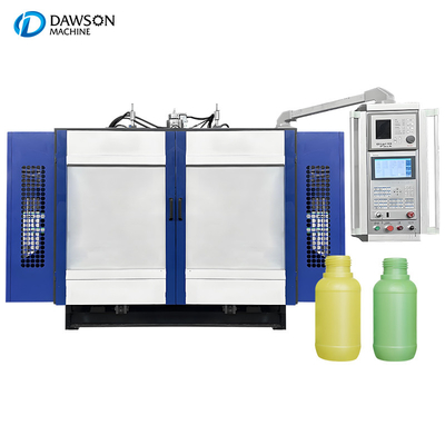Professionele extrusie blaasgietmachine Dubbelstation Dubbelkop