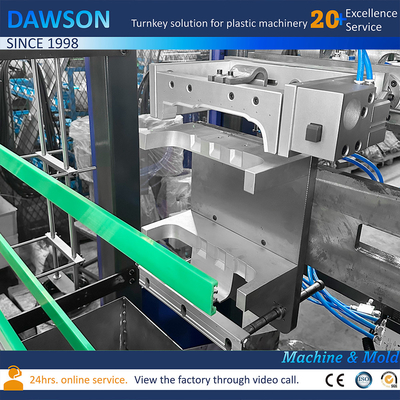 Hoog efficiënte HDPE-plasticflessen Extrusie blaasgietmachine