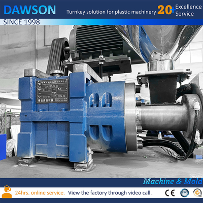 Dubbelstation 500ml 1L Plastic Flask Extrusion Blow Molding Machine