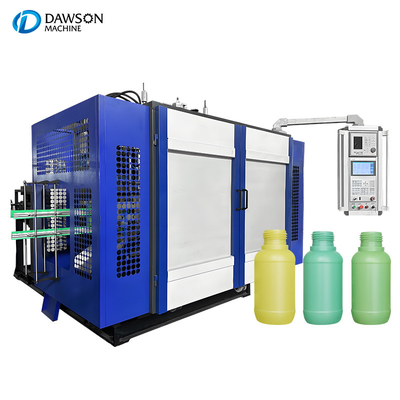 Dubbele station automatische extrusie blaasgietmachine voor 1L 2L fles