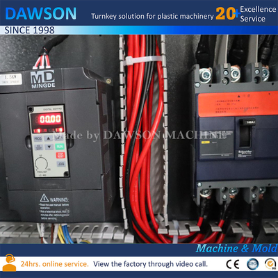 Volledig automatische 6 holte hoge snelheid PET-fles blazen machine waterfles blazen machine