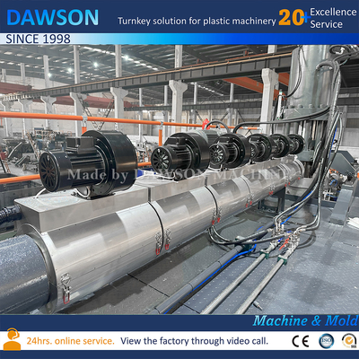 200L Plastic Drum Extrusion Blow Moulding Machine Dubbele Ring Barrel Blow Moulding Machine