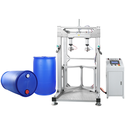 Automatische lege flessen 200L Jerrycan Air Leak Test Machines Plastic Flask Leak Test Machine