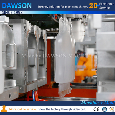 2L 3L 4L wasmiddel flessen maken machine Plastic PP HDPE extrusie blaasvorming
