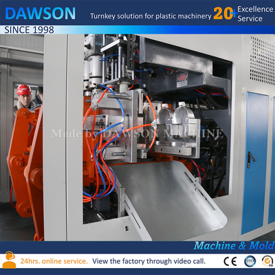 Volledig automatische extrusie blaasvormmachine Plastic PP HDPE fles Jerry Can 2L Chemische Jerry Can