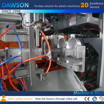 500 ml 1L 2L Plastic Extrusion Blow Moulding Machine Wasmiddel Fles Vloeibare zeepreinigers Chemische flessen maken
