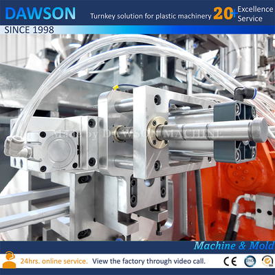 5 liter extrusie blaasvormmachine voor plastic PE HDPE chemische fles