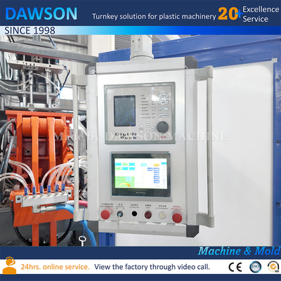 Dubbelstation Dubbel Die Head Plastic HDPE 5L 10L EURO ADBLUE Canister Blow Molding Machine