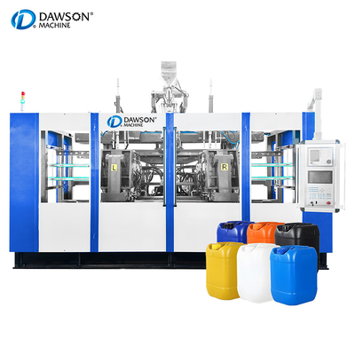 Automatische HDPE plastic flessen gieten Jerry Can ADblauwe Canister Extrusion Blow Gietmachine