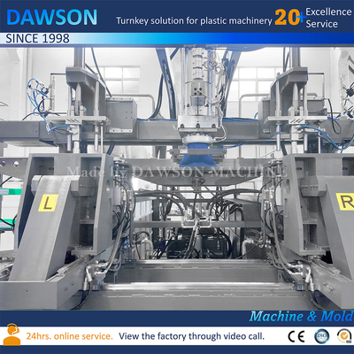Automatische HDPE plastic flessen gieten Jerry Can ADblauwe Canister Extrusion Blow Gietmachine
