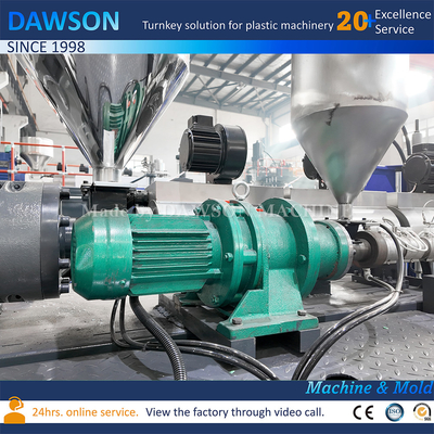 1400 ml grote nek blik HDPE extrusie blaasvormmachine