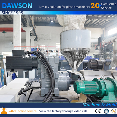 HDPE breedhals medische chemische verpakking Plastic 1400ml fles Extrusion Blow Molding Machine