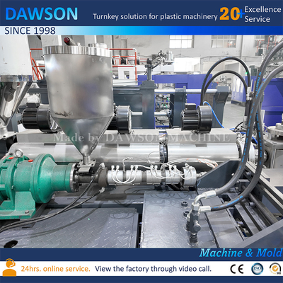 HDPE breedhals medische chemische verpakking Plastic 1400ml fles Extrusion Blow Molding Machine