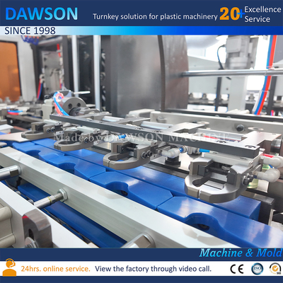 4 holtes Plastic flessen vormmachine sap flessen maken