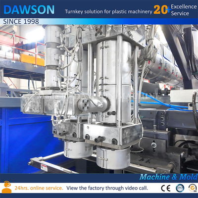 4L 5 Gallon HDPE waterflessen maken machine Flessenvat Extrusie blaasgietmachine