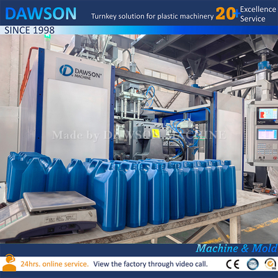 Hoge Snelheid 2L 3L Jerrycan Blaasvormmachine Flessen Maken Extrusie Plastic Blaasvormmachine
