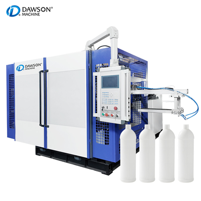HDPE 500 ml 900 ml Dubbelstation Vier Stempelkoppen Extrusie Blaasgietmachine